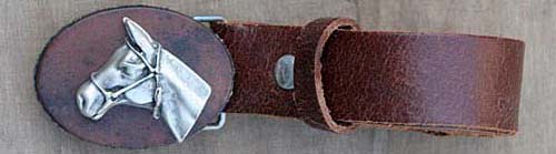 Cintura da Bambino da 3 Cm. Colore Marrone