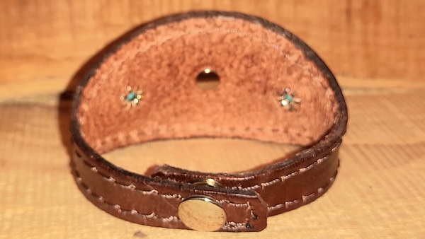 Braccialetto in cuoio