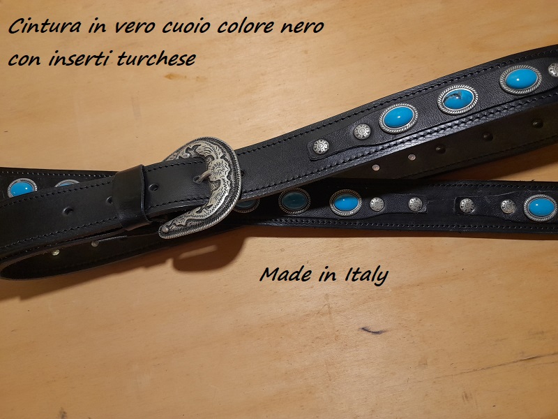 CINTURA IN CUOIO da 4,0 mm