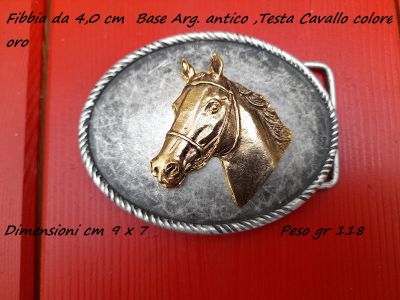 Fibbia da 4 cm 