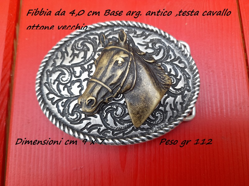 Fibbia da 4 cm 